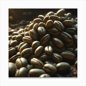 Coffee Beans 378 Canvas Print