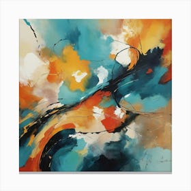 Abstract Painting Art Print 0 Canvas Print