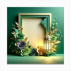 Ramadan Frame 5 Canvas Print