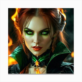 Elven Beauty Canvas Print