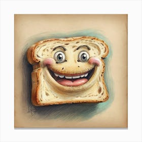 Slice Of Bread 4 Canvas Print