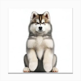 Husky Puppy 6 Canvas Print