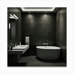 Modern Bathroom 2 Canvas Print