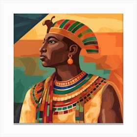 Egyptian King 2 Canvas Print