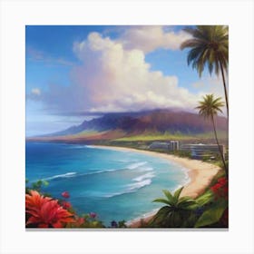 Hawaii Landscape 1 Canvas Print