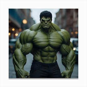 Incredible Hulk Canvas Print