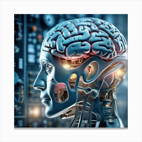 Artificial Intelligence 107 Canvas Print