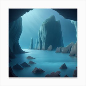 Cave - Cave Stock Videos & Royalty-Free Footage Canvas Print