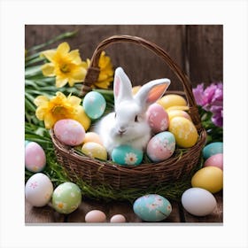 Easter Bunny 13 Canvas Print