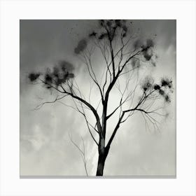 Smoky tree 1 Canvas Print