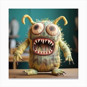 Monster's aunt Canvas Print