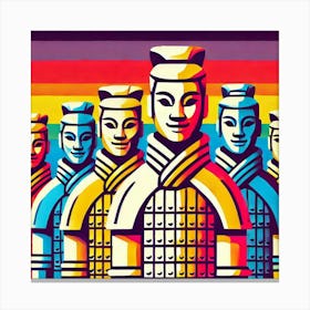 Terracotta Army 3 Canvas Print