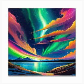 Aurora Borealis 29 Canvas Print