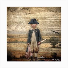 We The People Canvas Print