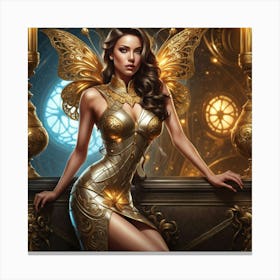 Golden Fairy 1 Canvas Print