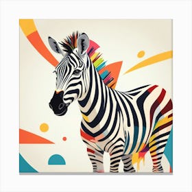 Zebra Canvas Print