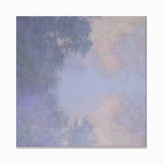 Branch Of The Seine Near Giverny, Claude Monet Canvas Print