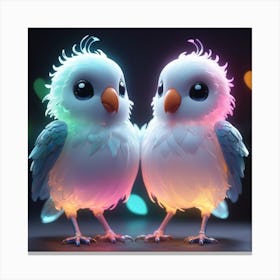 Cute Love Bird Canvas Print