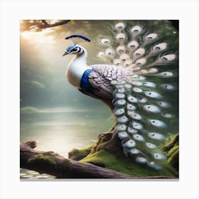 Peacock 2 Canvas Print