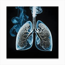 Lungs Stock Videos & Royalty-Free Footage 13 Canvas Print