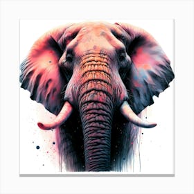 Wild Animal Illustration 279 Canvas Print