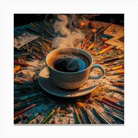 Cup Of Coffee 67 Canvas Print