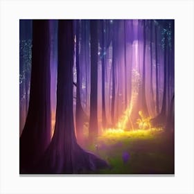 Forest 62 Canvas Print