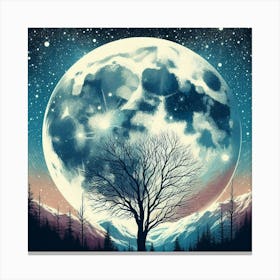 Full Moon 2 Canvas Print