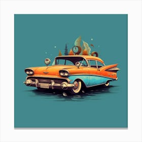 Chevrolet Bel Air Canvas Print