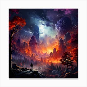 Fantasy Landscape Canvas Print