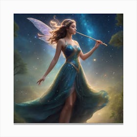 Fairy Princess of the Stars Canvas Print
