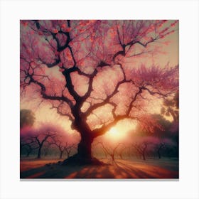 Cherry Blossom Tree Canvas Print