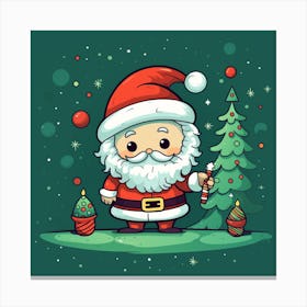 Santa Claus 48 Canvas Print