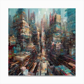 Cityscape 22 Canvas Print