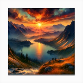 Enchanted Horizon 28 Canvas Print