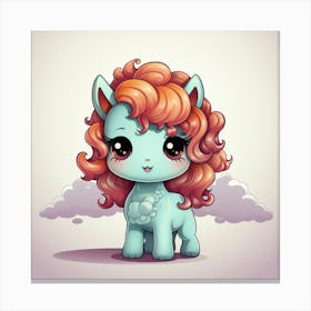 Cute Pony 4 Canvas Print