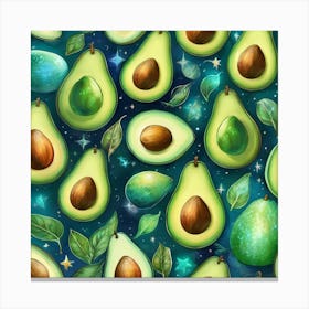 Avocados Canvas Print