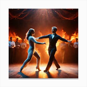 Dancers 3 Canvas Print