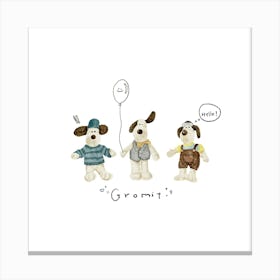 gromit Canvas Print