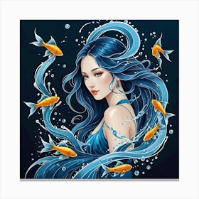The Mother of Water Canvas Print