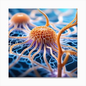 Neuron Cell Canvas Print