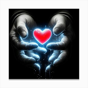 Heart Of Love 8 Canvas Print