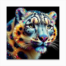 Snow Leopard 20 Canvas Print