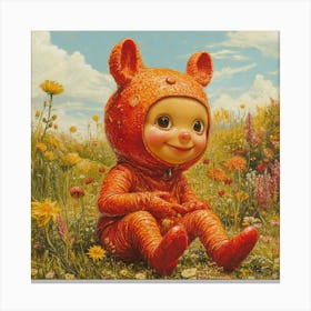 'Little Bear' Canvas Print