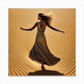 Sands Of Time 10 Canvas Print