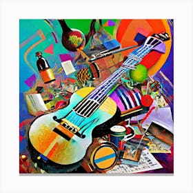 Guitar Canvas Print