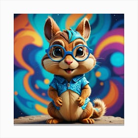 Chipmunk 39 Canvas Print