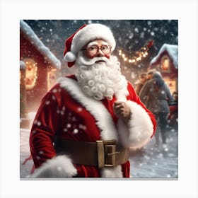 Santa Claus Canvas Print