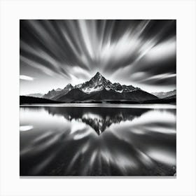 Teton Mountain Canvas Print