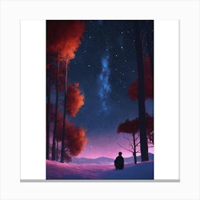 Starry Night 4 Canvas Print